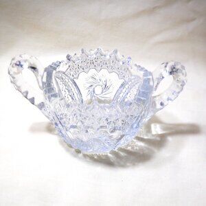Vintage *** PINWHEEL, Double Handle *** Sugar Bowl